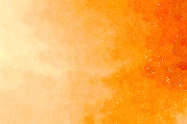 橙黄色水彩背景图片下载