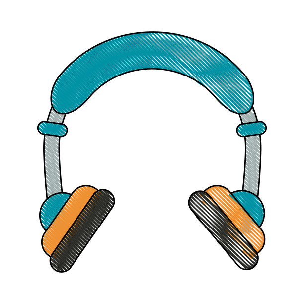 音乐耳机设备图片下载