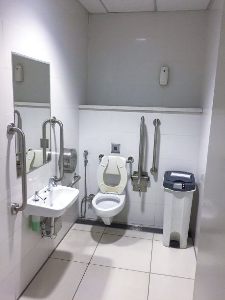 地铁站的无障碍卫生间图片下载