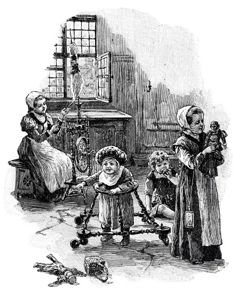 宝宝在孩子们的房间里学会走路图片下载