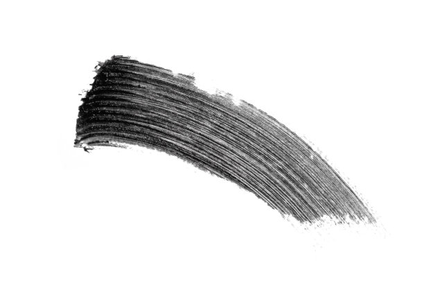 黑色睫毛膏的笔触图片下载