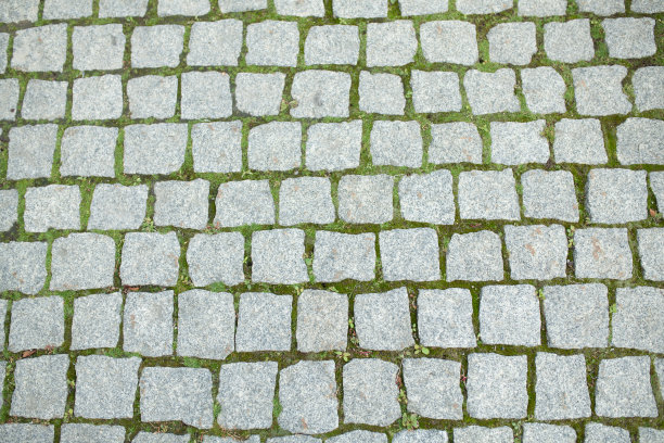 花岗岩灰色鹅卵石路面抽象背景图片下载