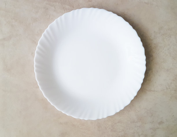 白色的，空的，一盘大理石图片下载