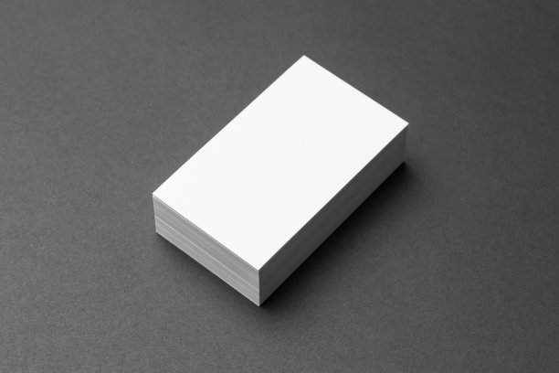 黑色背景的名片图片下载