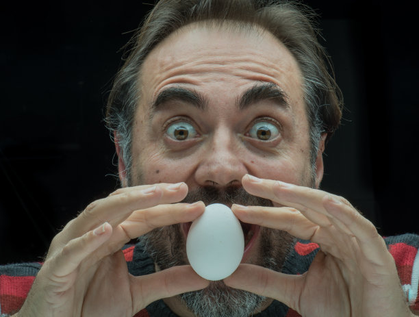 滑稽的模特形象图片下载