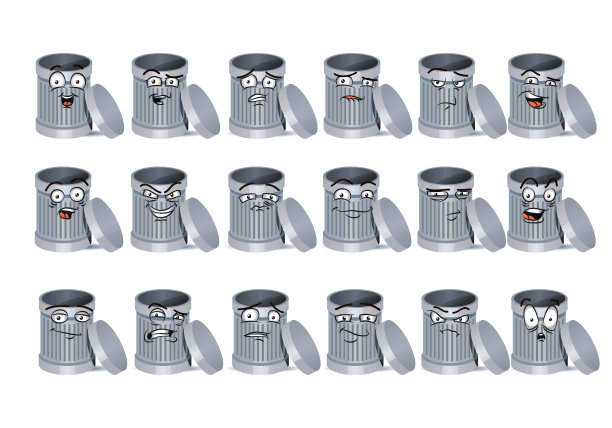 垃圾桶头像图标设置图片下载