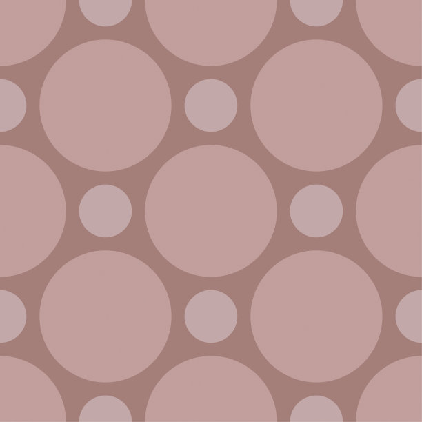 有趣的圆点矢量背景插图-无缝图片下载