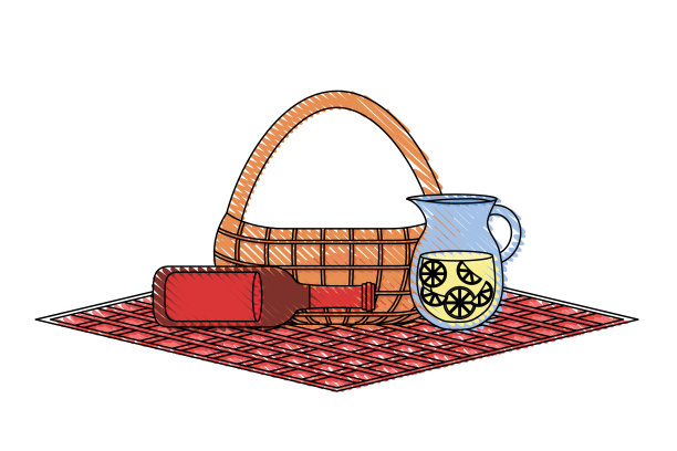 野餐图片矢量素材图片下载