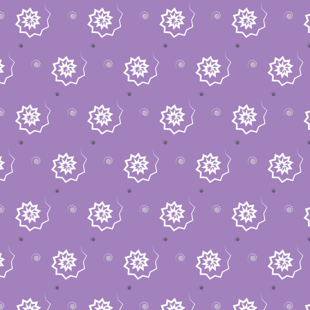 黑色，白色，银色之字形螺旋图案，紫色背景图片下载