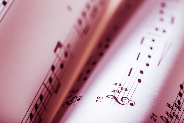 乐谱。图片下载