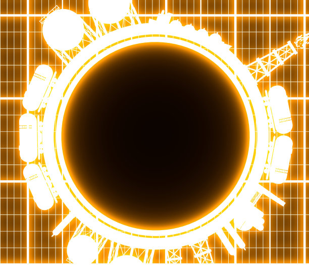 天然气行业的设计理念。图片下载