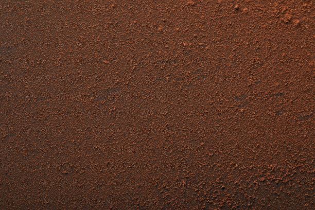 表面涂满可口的可可粉图片下载