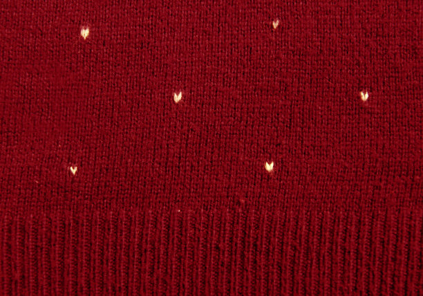 心形针织羊毛背景图片下载