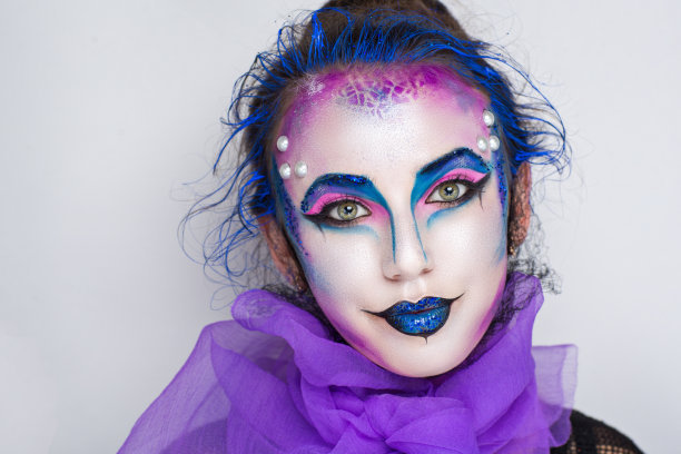 年轻面孔概念艺术图片下载