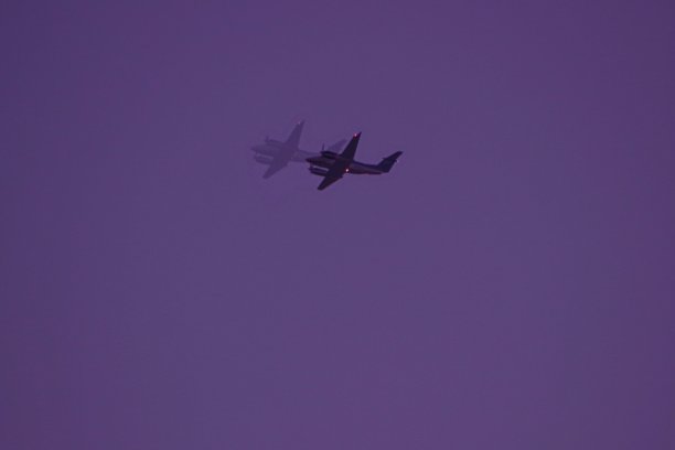 飞机在天空图片下载