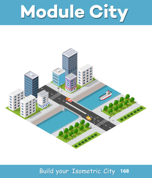 等距矢量图图片下载