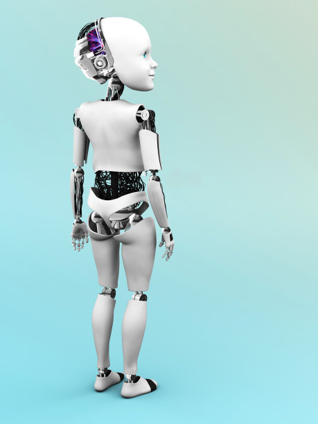 机器人小孩站立2。图片下载