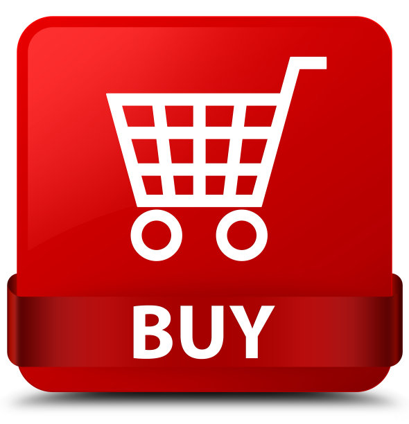 中间购买红色方形纽扣红丝带图片下载