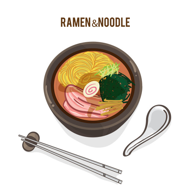 食物载体日本面条拉面烹饪汤物体图片下载