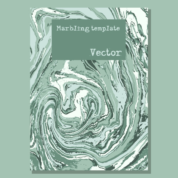 大理石绿色抽象背景。液体大理石模式。向量液体质地。业务模板设计。图片下载