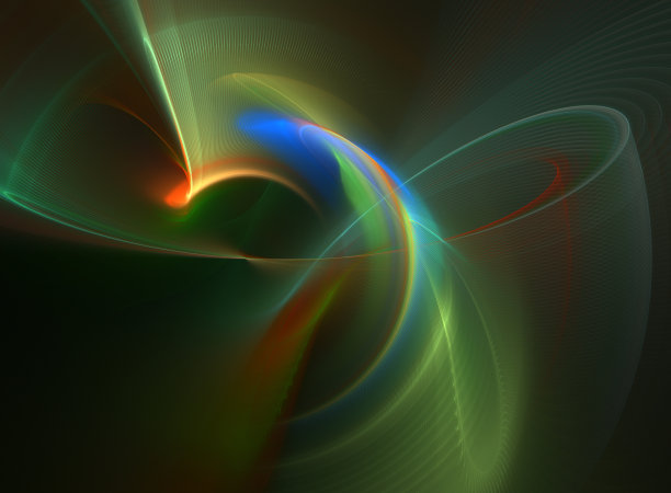 抽象分形元素在旋转运动模式为您的设计。孤立在白色背景上。旋转和运动圆盘模式。图片下载