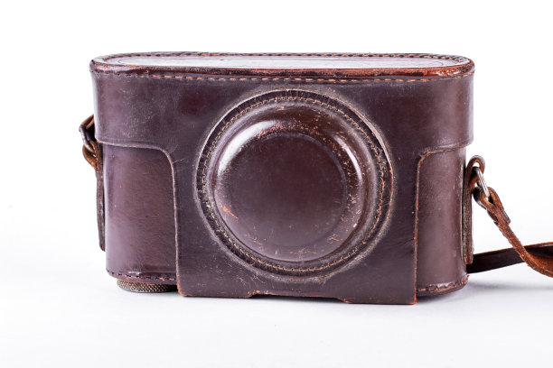 旧棕色盒子里的相机。图片下载