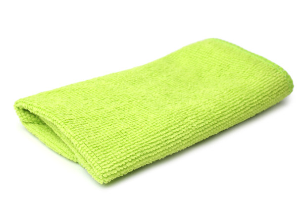 绿色的超细纤维布图片下载