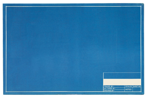 空的蓝图图片下载