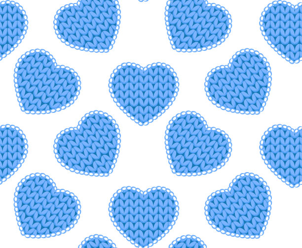 针织的心图片下载