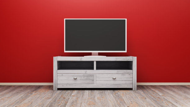 电视显示3d渲染图片下载