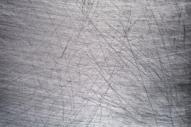 旧金属表面拉丝，灰色不锈钢背景设计图片下载