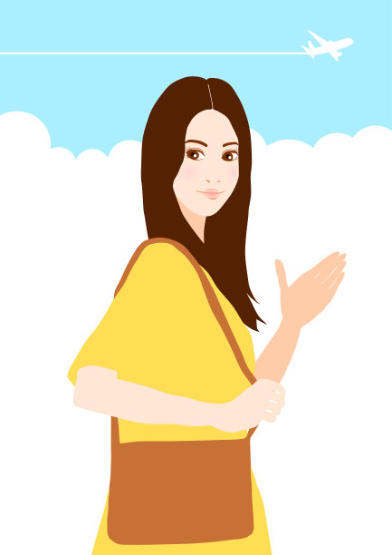 旅行的女人图片下载