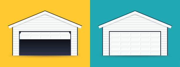 开放式车库封闭式车库图片下载