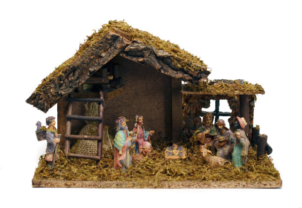 基督诞生的场景图片下载