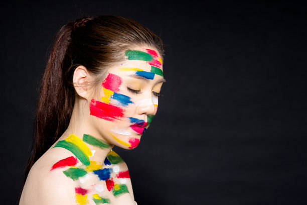 美容工作室肖像。图片下载