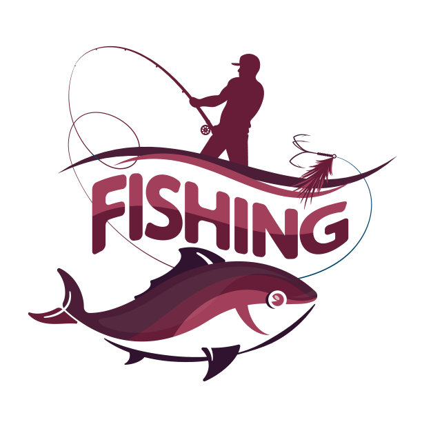 渔夫用钓竿钓鱼图片下载