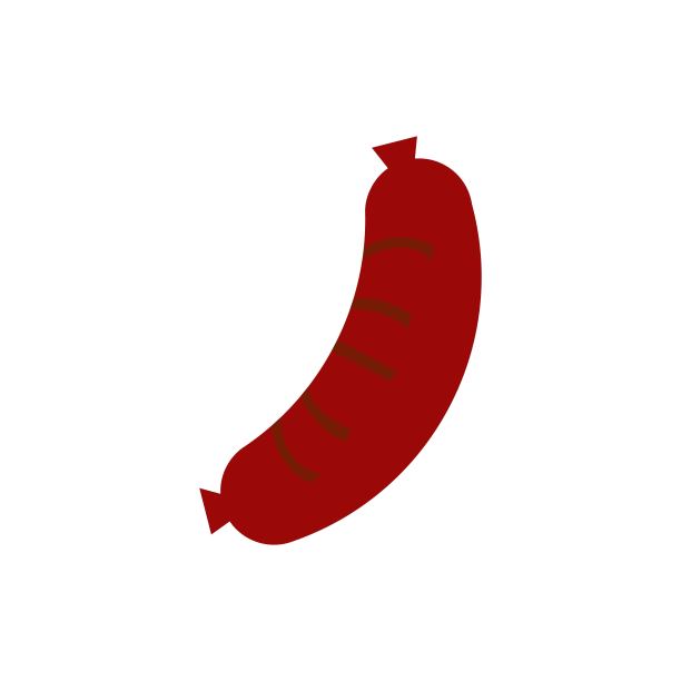 简单的腊肠香肠图片下载