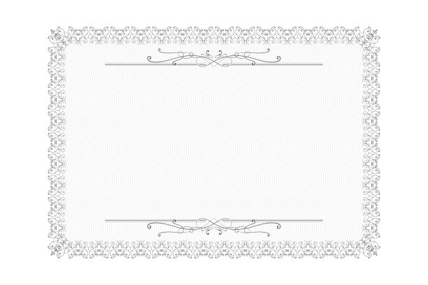 纸上的装饰框架素材图片