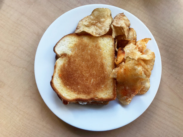 三明治和薯条——史上最好的学生午餐图片下载