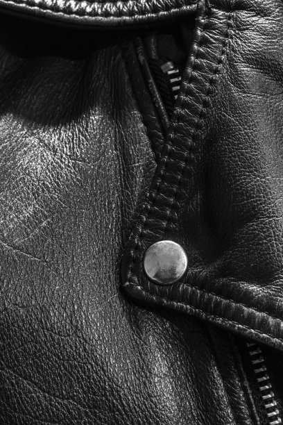 皮夹克特写图片下载