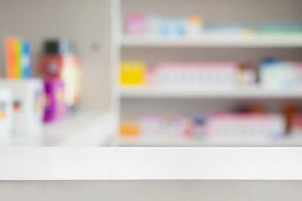 药房的桌子在药房图片下载