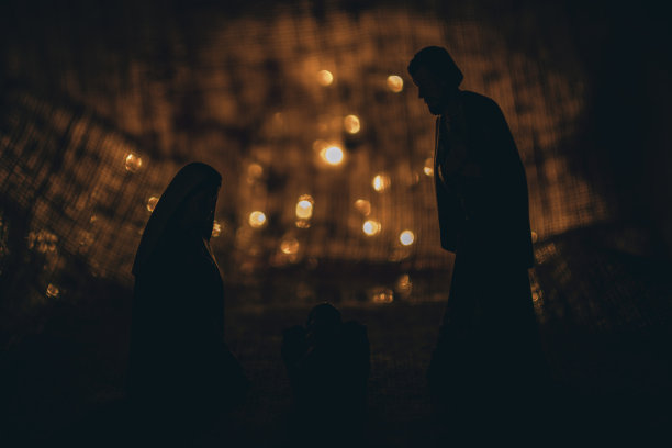 天主教的圣诞装饰素材图片