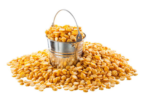 桶里的干豌豆图片下载