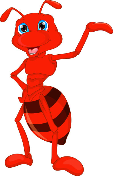 卡通可爱的蚂蚁图片下载