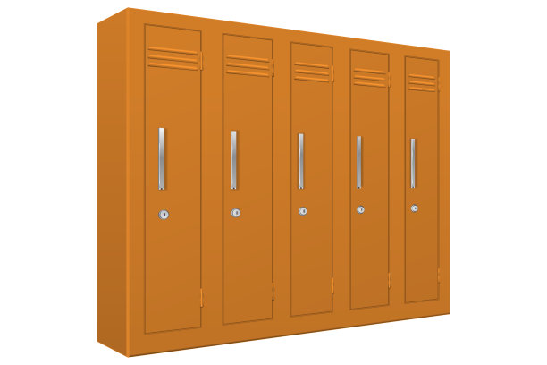 学校的体育馆储物柜图片下载
