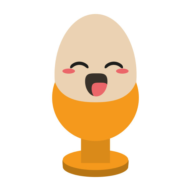 蛋在杯可爱可爱的卡通图片下载