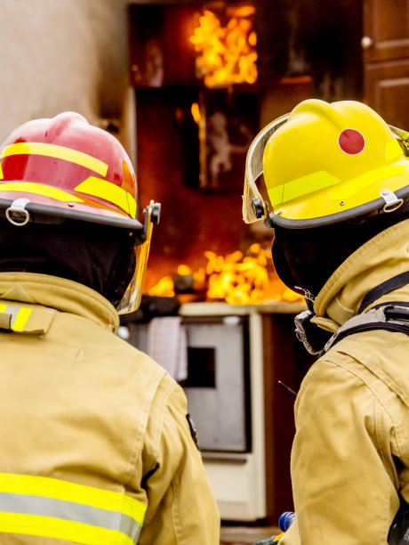 消防和厨房火图片下载