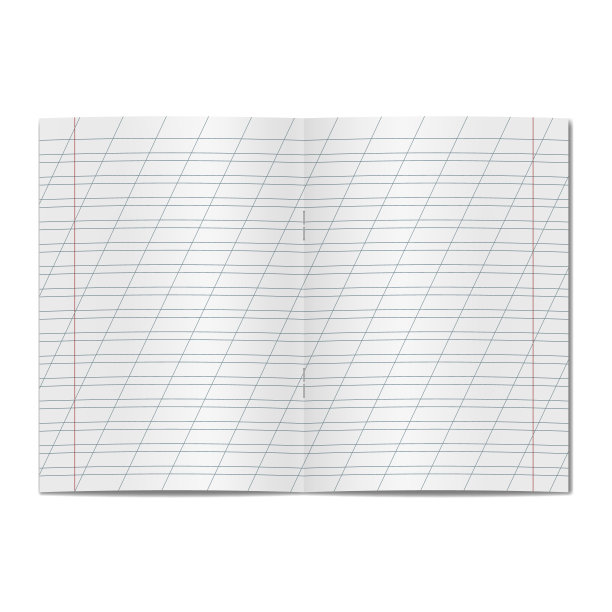 向量打开了学校草书练习册图片下载