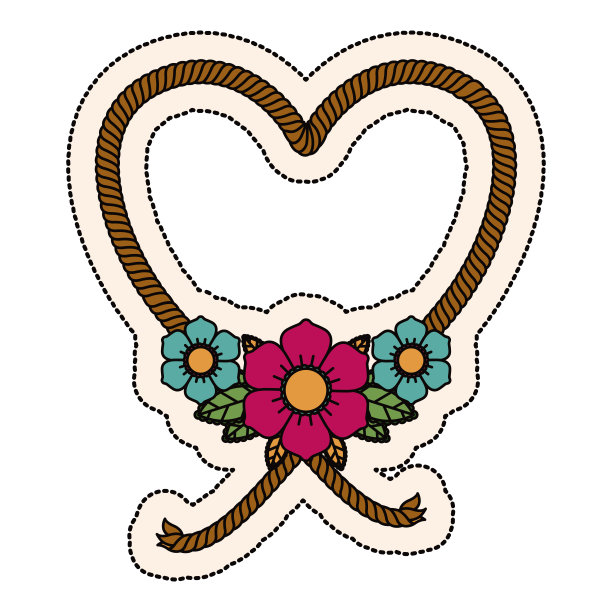 孤立心型设计图片下载