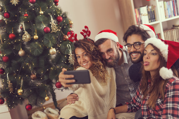 圣诞自拍图片下载